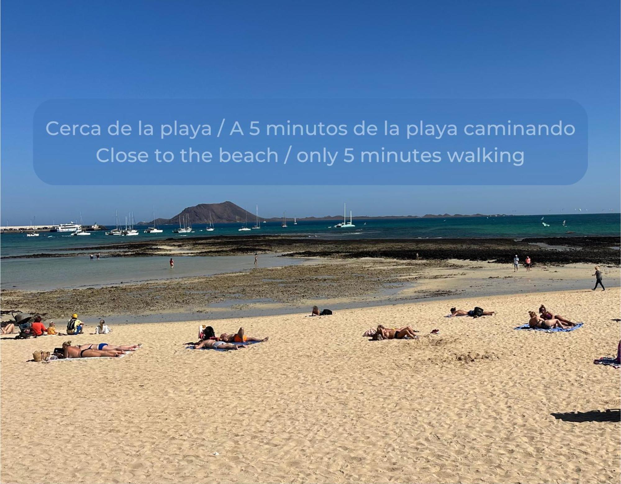 Mango Sorbet Super Central, 3 Desks, High Speed Internet, 3 Bedrooms And 2 Bathrooms Corralejo Eksteriør bilde
